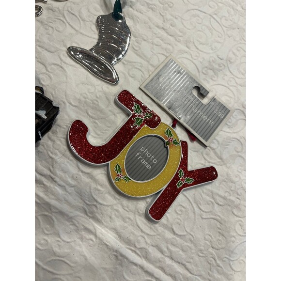 Christmas ornaments set of 8 misc ornaments some vintage pat the bunny Dr seuss - Picture 3 of 6